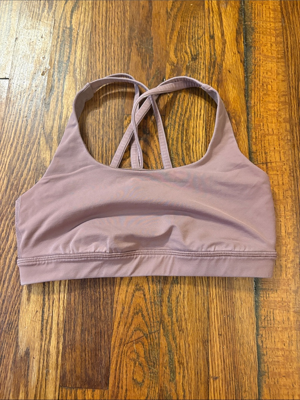 🎉 Lululemon athletica Light Brown Crossback Light-Support Sports Bra